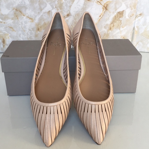 Paolo Linea Flats Pale Pink Nappa Leather - Picture 3 of 8